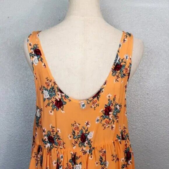 Torrid Floral Tie Strap Challis Tank Size 0 - Picture 9 of 10